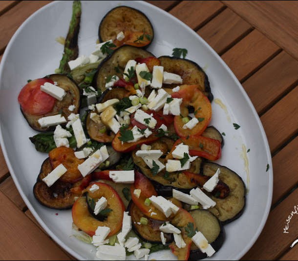 Gegrillter Auberginensalat - Rezepte Suchen