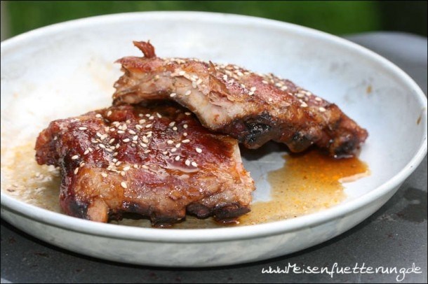 Ginger Ale Ribs aus dem Dutch Oven