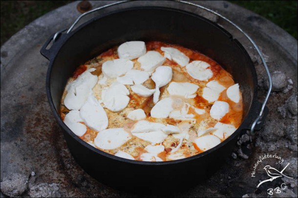 Cannelloni aus dem Dutch Oven