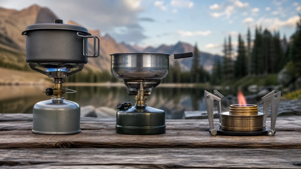 Comparatif des réchauds de camping : Gaz, essence ou alcool pour chaque voyage