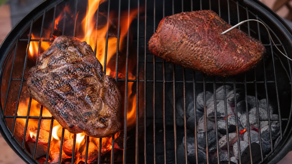 Cuisson directe et indirecte au grill : la différence entre la chaleur directe et indirecte