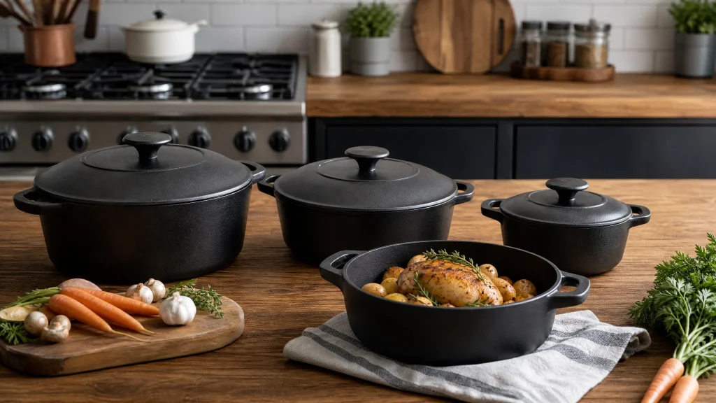 Cocotte en fonte pour débutants : la bonne taille, l’entretien et les premiers plats