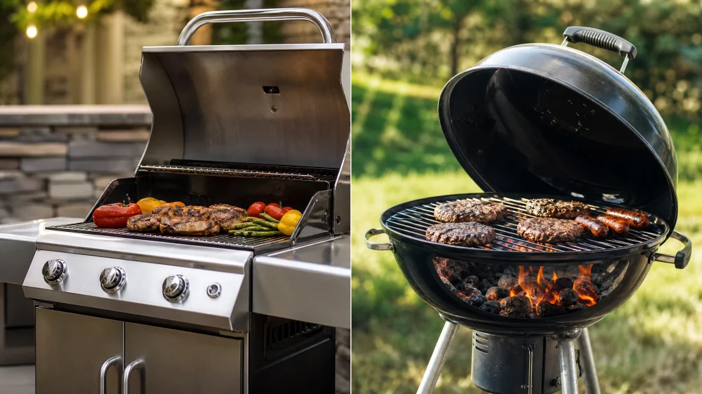Barbecue à gaz ou barbecue au charbon de bois : quel barbecue correspond le mieux à votre style de grillade ?