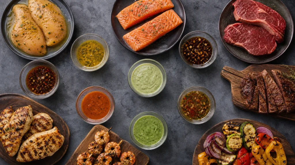 Préparer ses propres marinades : Quelle marinade se marie le mieux avec quels aliments grillés ?